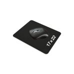 Ganjem Mouse Pad Siyah 17x22 Cm Mouse Klavye Altlığı Masa Matı Ev Ofis Kullanım Bilgisayar Laptop Mausepad
