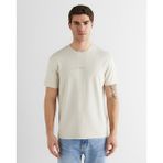 Gant Erkek Bej Baskılı Kısa Kollu T-Shirt 2326124T.34 - 34-Bej - 3XL