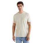 GANT Erkek Bej Baskılı Kısa Kollu T-Shirt