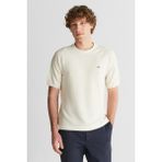 Gant Erkek Bej Regular Fit Bisiklet Yaka Logolu Kazak 8926175T.34 - 34-Bej - 2XL
