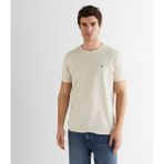 Gant Erkek Bej Regular Fit Bisiklet Yaka T-Shirt - 34-Bej - M