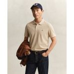 Gant Erkek Bej Regular Fit Logolu Polo Yaka T-Shirt 2210.200 - 200-Bej - XL