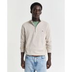 Gant Erkek Bej Regular Fit Yarım Fermuarlı Kazak 8030564.291 - XL - 291-Bej