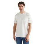 GANT Erkek Beyaz Baskılı Kısa Kollu T-Shirt