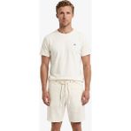 Gant Erkek Beyaz Bisiklet Yaka Regular Fit Logolu T-Shirt 2326179T.113 - 113-Beyaz
