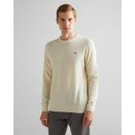Gant Erkek Beyaz Regular Fit Bisiklet Yaka Kazak 87211.130 - XL