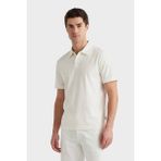 Gant Erkek Beyaz Regular Fit Polo Yaka T-Shirt 2014124.113 - 113-Beyaz - 2XL