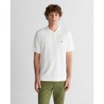 Gant Erkek Beyaz Regular Fit Yarım Fermuarlı Logolu Kazak 8926188T.113 - 113-Beyaz