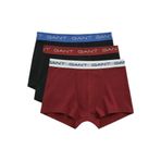 GANT Erkek Bordo Slim Fit 3'lü Boxer-902533003.604