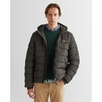 Gant Erkek Gri Kapüşonlu Logolu Mont 7124304T.95