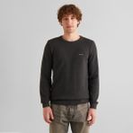 Gant Erkek Gri Regular Fit Bisiklet Yaka Kazak - 95-Gri