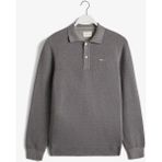 Gant Erkek Gri Regular Fit Klasik Yaka Kazak 8040525.92 - 92-Gri