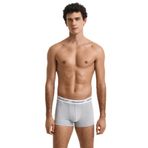 GANT Erkek Gri Slim Fit Logolu 3'lü Boxer