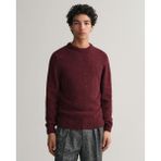 Gant Erkek Kırmızı Regular Fit Bisiklet Yaka Kazak 8040169.604 - 604-Kırmızı