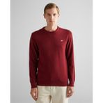 Gant Erkek Kırmızı Regular Fit Bisiklet Yaka Kazak 87211.604 - 604-Kırmızı