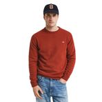 GANT Erkek Kırmızı Regular Fit Bisiklet Yaka Yün Kazak