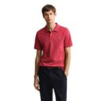 GANT Erkek Kırmızı Regular Fit Logolu Polo Yaka T-Shirt