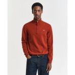 Gant Erkek Kırmızı Regular Fit Yarım Fermuarlı Kazak 87213.623 - 623-Kırmızı