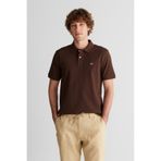GANT Erkek Krem Regular Fit Logolu Polo Yaka T-Shirt