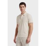 Gant Erkek Krem Regular Fit Polo Yaka T-Shirt 2014096.119 - 119-Krem - XL