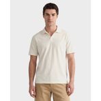 GANT Erkek Krem Regular Fit Polo Yaka T-Shirt