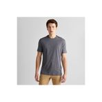 Gant Erkek Lacivert Regular Fit Bisiklet Yaka Çizgili T-shirt