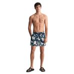 GANT Erkek Lacivert Regular Fit Desenli Mayo Şort-922416006.433