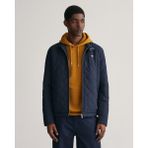 Gant Erkek Lacivert Regular Fit Dik Yaka Düz Ceket 7006340.433 - 433-Lacivert - S - --
