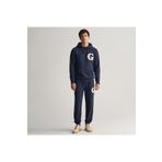 Gant Erkek Lacivert Regular Fit Logolu Eşofman Altı
