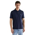 GANT Erkek Lacivert Regular Fit Logolu Polo Yaka T-Shirt