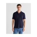 GANT Erkek Lacivert Regular Fit Şerit Detaylı Polo Yaka T-Shirt