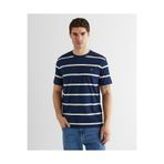 GANT Erkek Lacivert Renk Bloklu Kısa Kollu Logolu T-Shirt