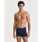 Gant Erkek Lacivert Slim Fit Logolu 3'lü Boxer 900023004.410 - 410-Lacivert - 2XL