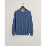 Gant Erkek Mavi Regular Fit Bisiklet Yaka Kazak 8040521.906 - 906-Mavi - XL