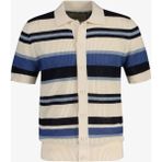Gant Erkek Mavi Regular Fit Çizgili Kazak 8040251.442 - 442-Mavi - S
