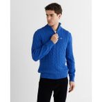 Gant Erkek Mavi Regular Fit Kazak 8050603.407