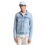 Gant Erkek Mavi Regular Fit Klasik Yaka Denim Ceket