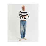 Gant Erkek Mavi Straight Fit Jean Pantolon