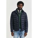 Gant Erkek Regular Fit Dik Yaka Kapitoneli Şişme Mont Lacivert - Modern Tasarım ve Fonksiyonellik - Evening Blue - 2XL