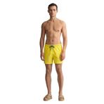 GANT Erkek Sarı Classic Fit Deniz Şortu