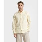 Gant Erkek Sarı Logolu Gömlek 3826152T.713 - 713-Sarı - 3XL