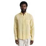 GANT Erkek Sarı Regular Fit Gömlek