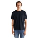 Gant Erkek Siyah Bisiklet Yaka T-Shirt