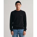 Gant Erkek Siyah Regular Fit Bisiklet Yaka Kazak 8040521.5 - 5-Siyah - M