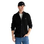 GANT Erkek Siyah Regular Fit Düğmeli Hırka