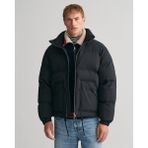 Gant Erkek Siyah Relaxed Fit Dik Yaka Düz Mont 7006367.19 - 19-Siyah - 2XL