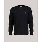Gant Erkek Siyah Slim Fit Bisiklet Yaka T-Shirt 2022143.5 - XL - 5-Siyah