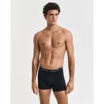 Gant Erkek Siyah Slim Fit Logolu 3'lü Boxer 900023004.5 - 5-Siyah - 2XL