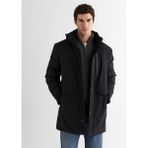 Gant Erkek Siyah Standart Fit Kapüşonlu Mont 7125396T.5 - 2XL - 5-Siyah