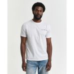 Gant Erkek T-Shırt 2044017-113 - Beyaz - 2XL